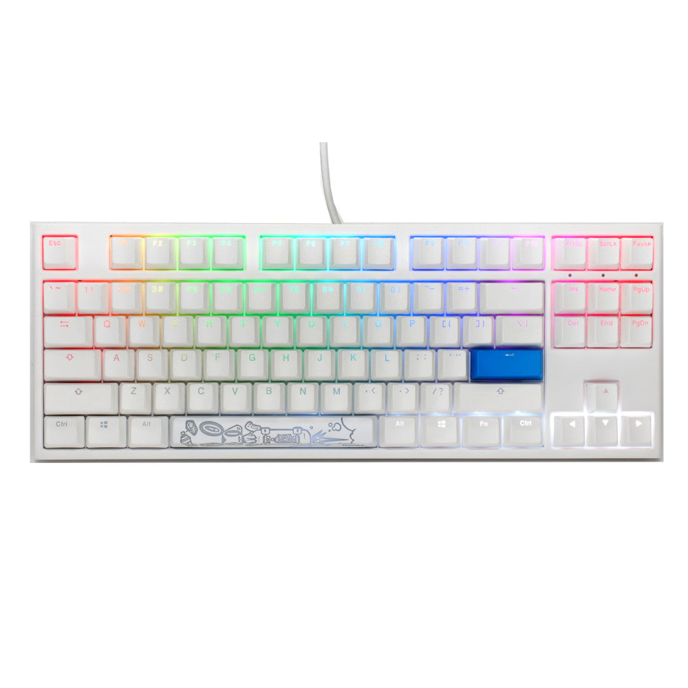 Ducky One 2 Rgb Tkl purchases White Mechanical Gaming Keyboard