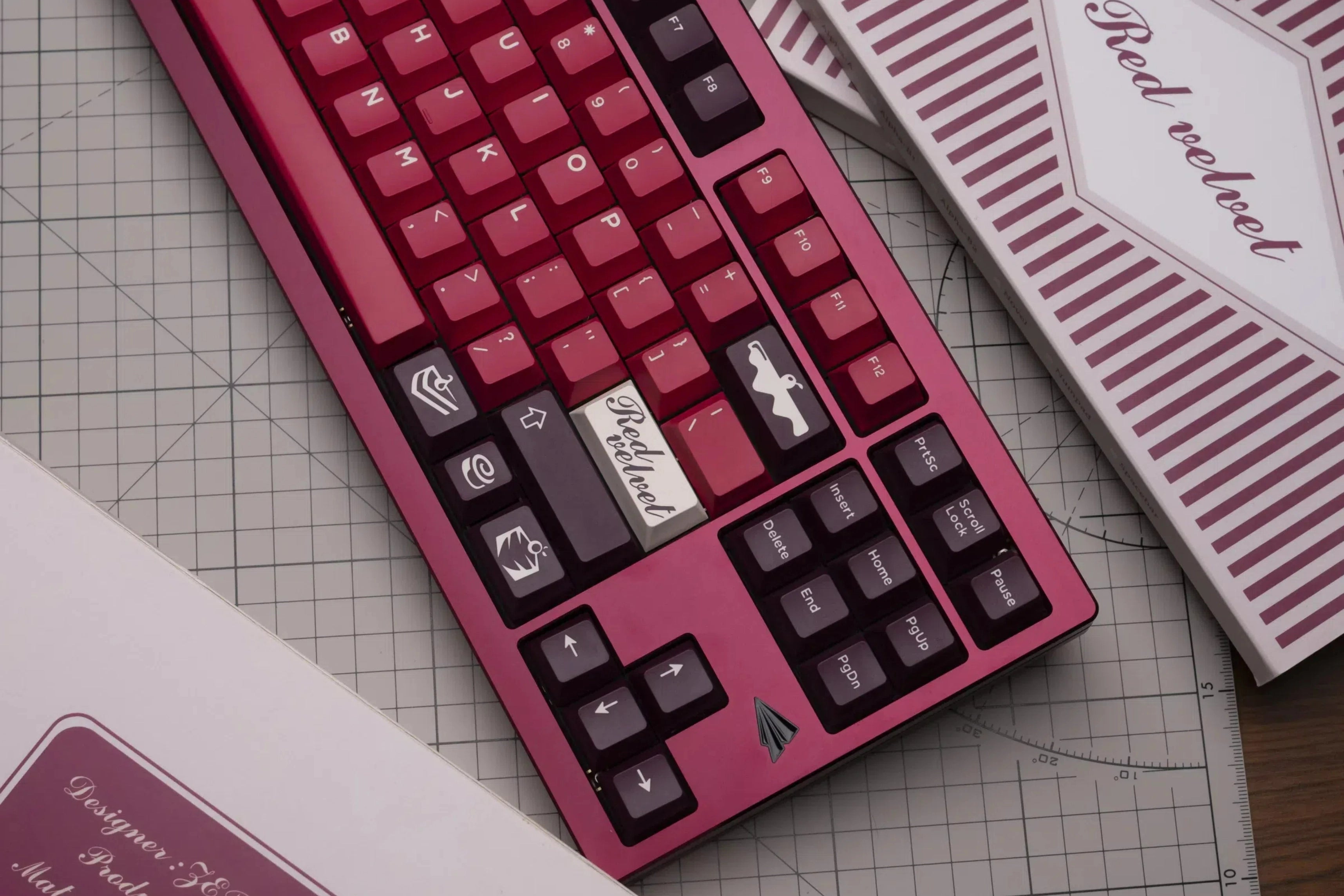 Paper80 Keyboard - Wine [Group Buy]