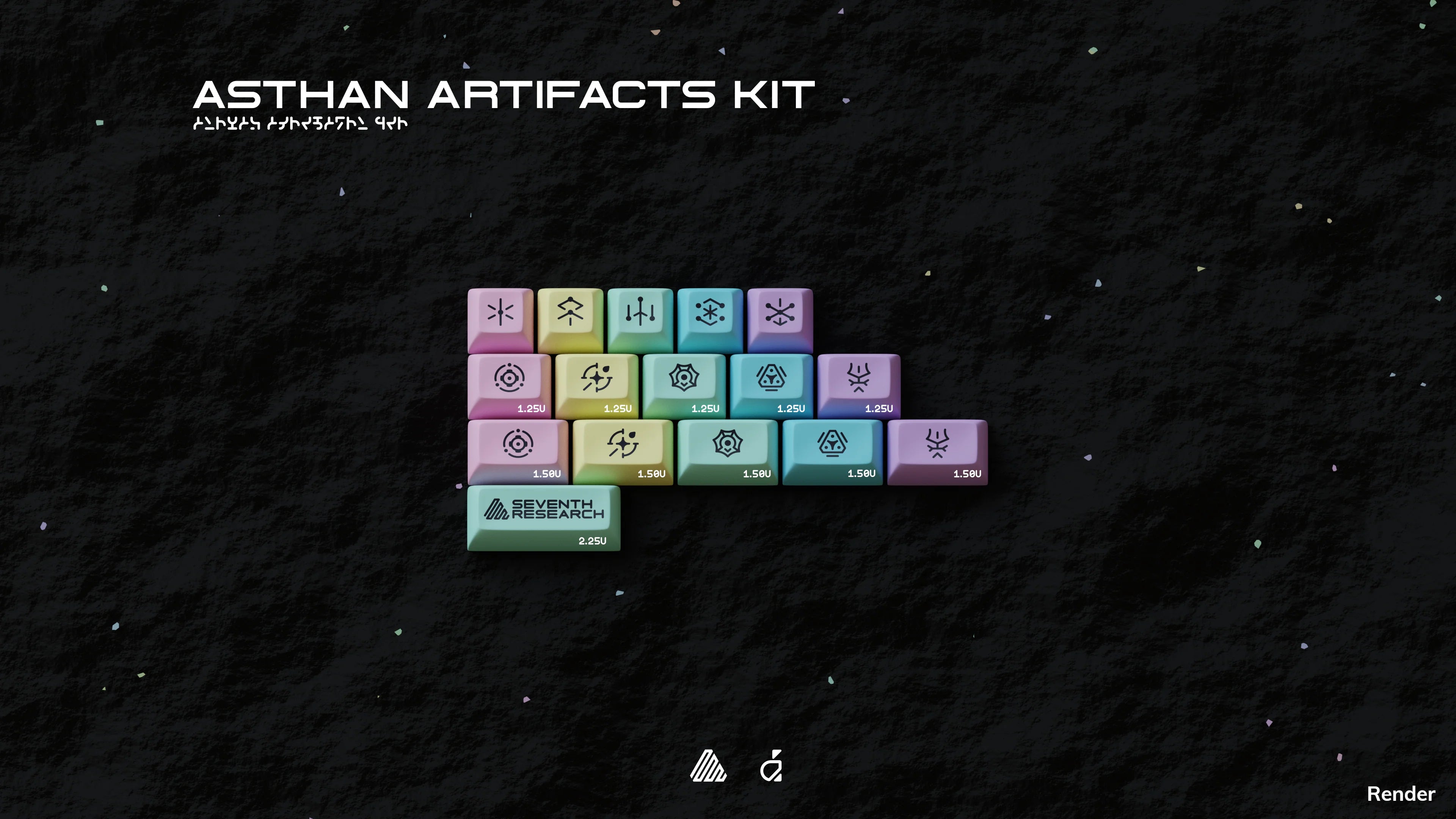 KAM Astha Keycaps