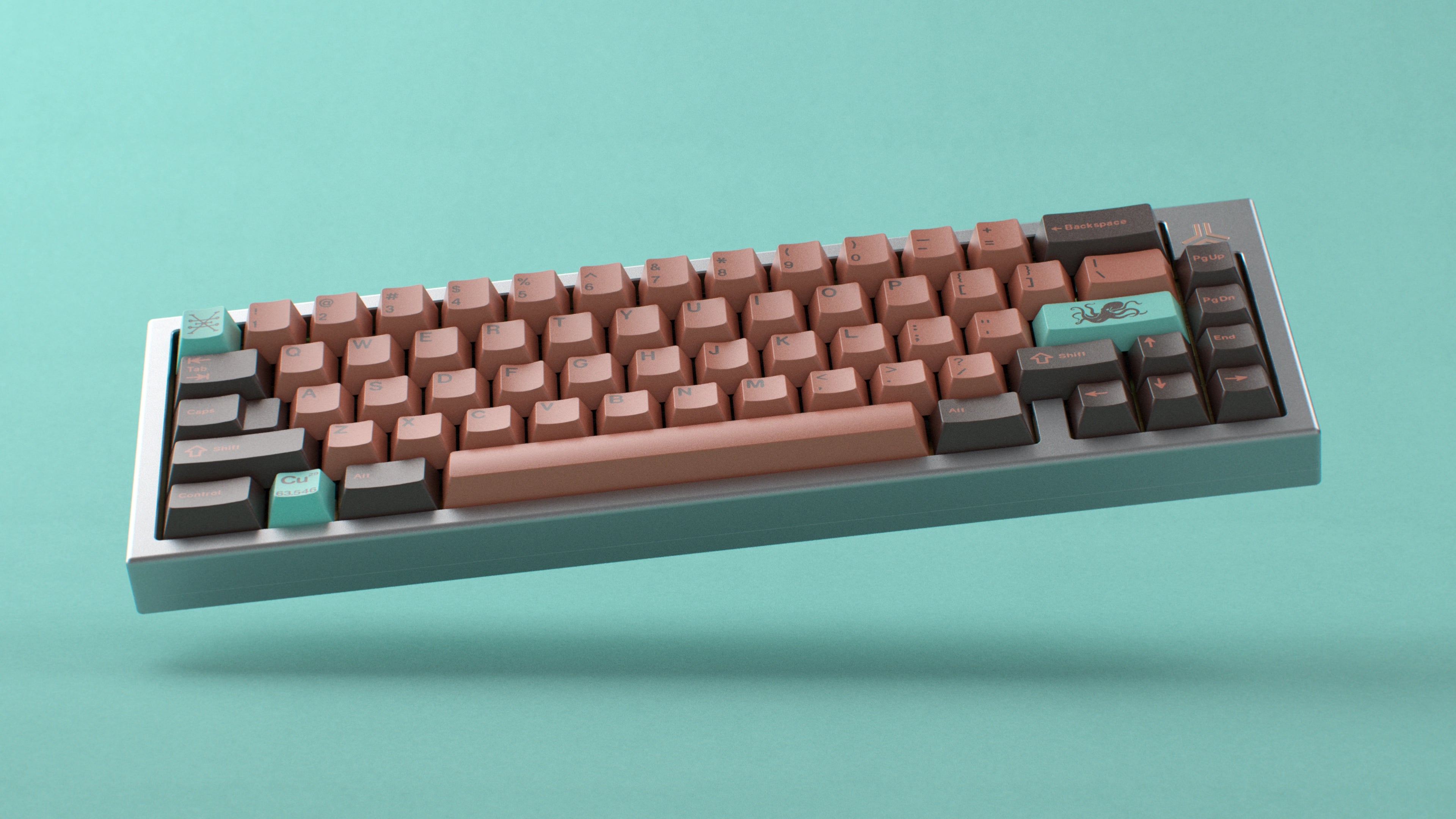 GMK MTNU Copper R2 Keycaps [Group Buy]