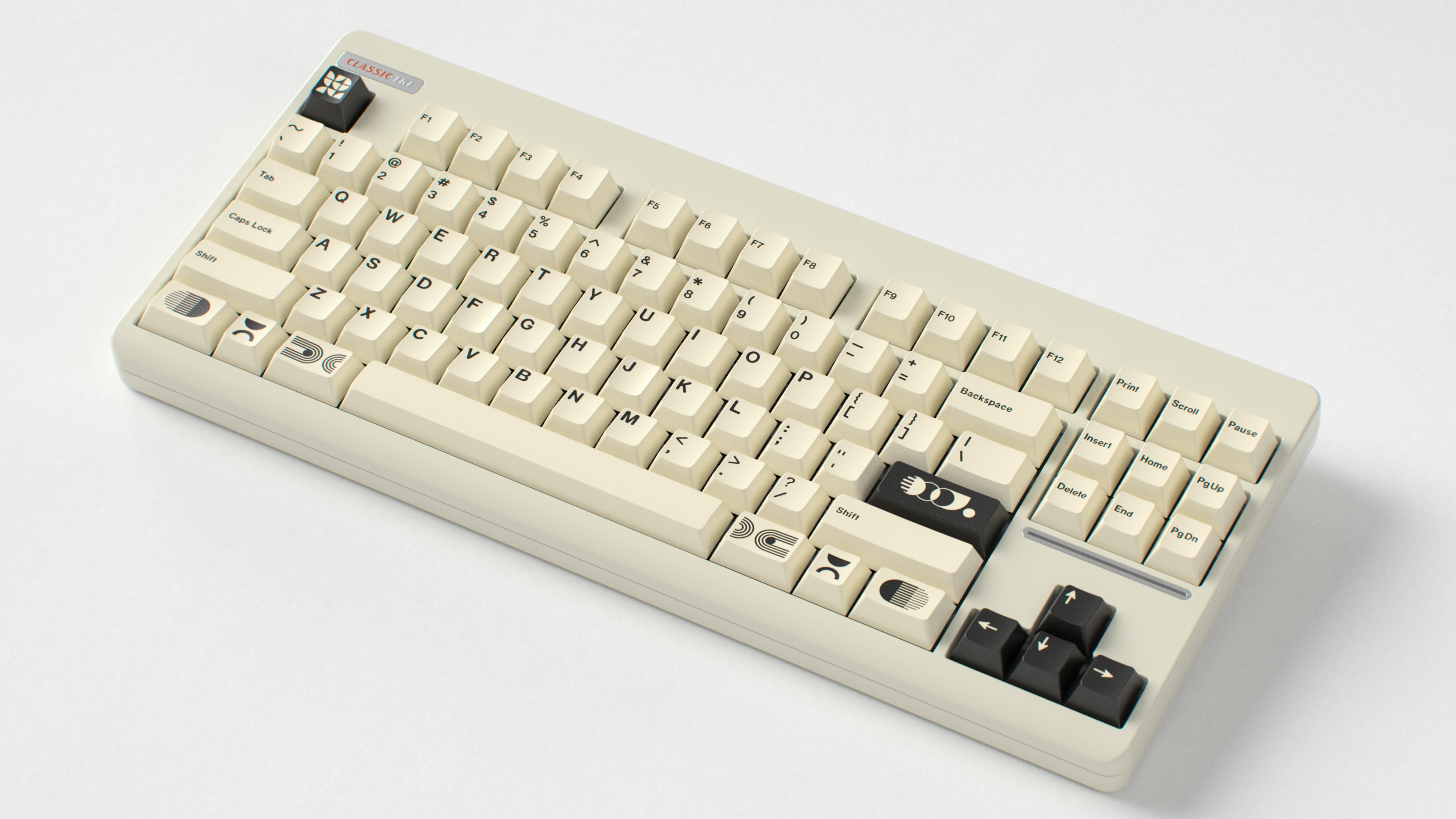 GMK CYL Creme Keycaps