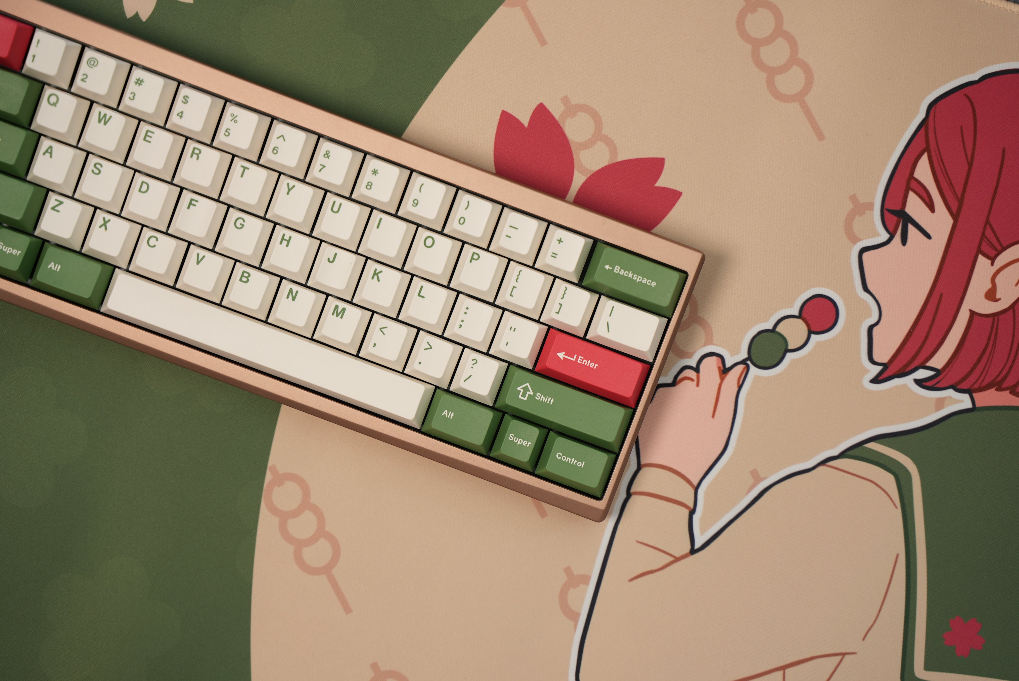 GMK CYL Hanami Dango Keycaps