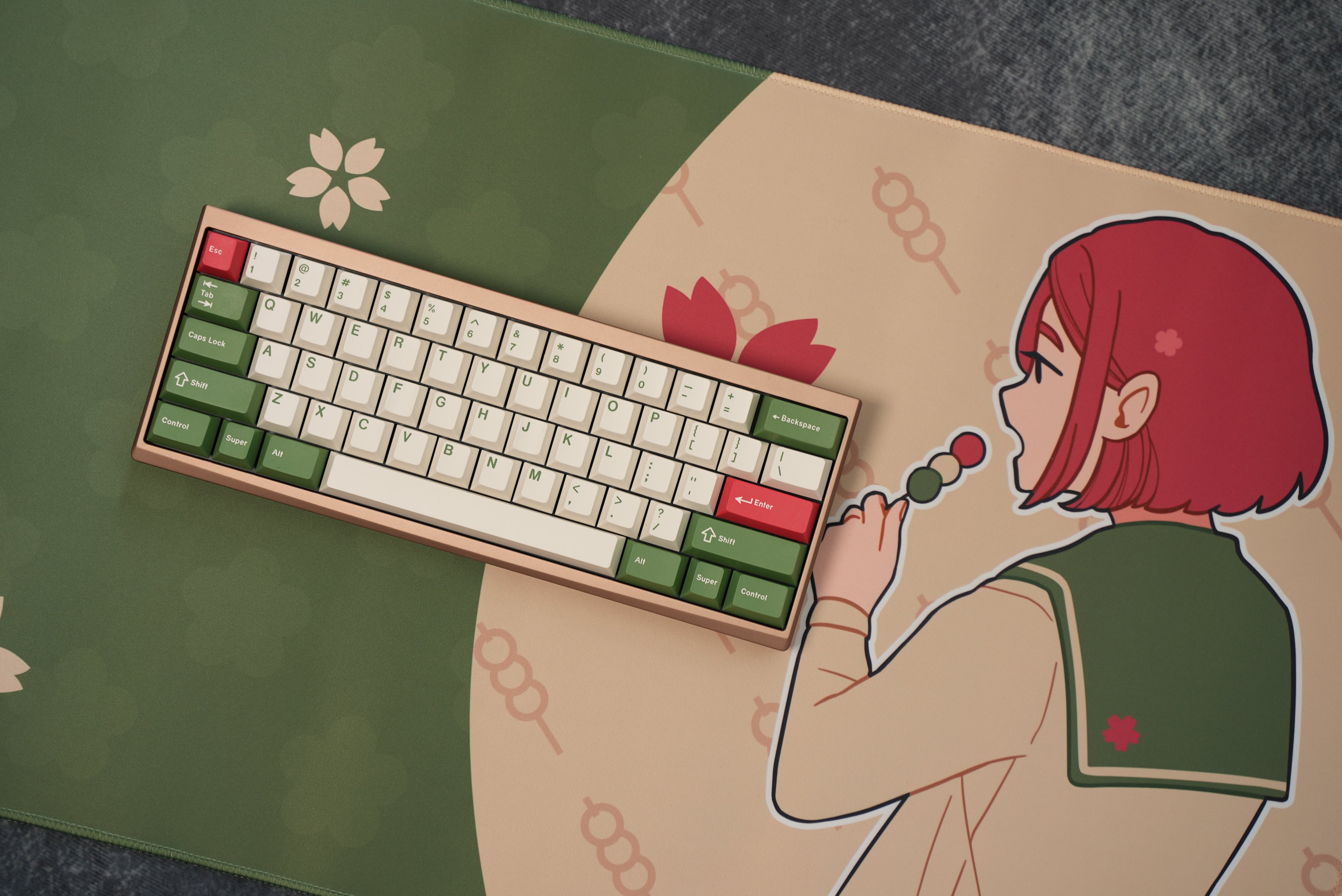 GMK CYL Hanami Dango Keycaps