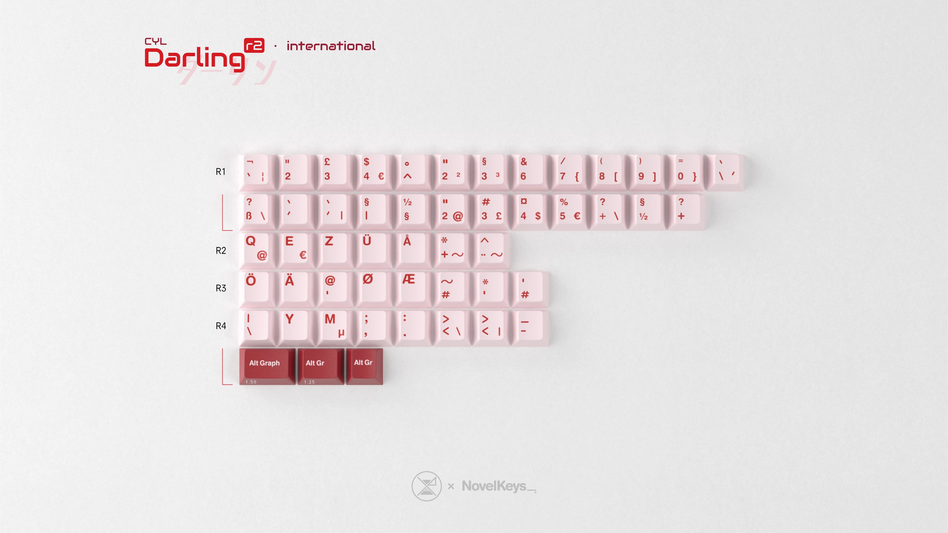 GMK Darling R2 Keycaps [Group Buy]