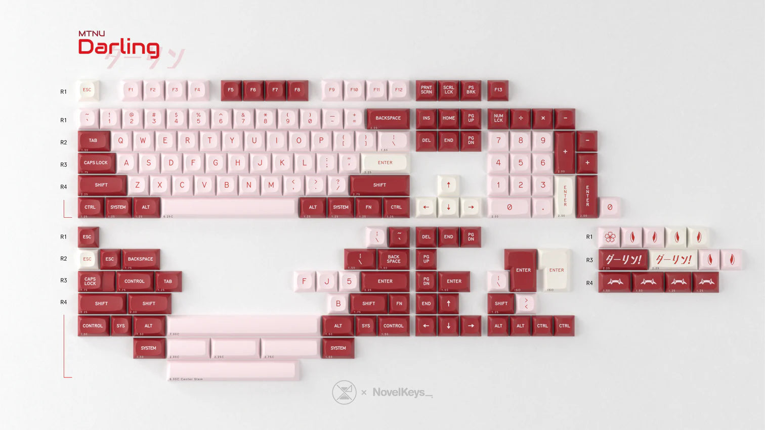 GMK Darling R2 Keycaps [Group Buy]