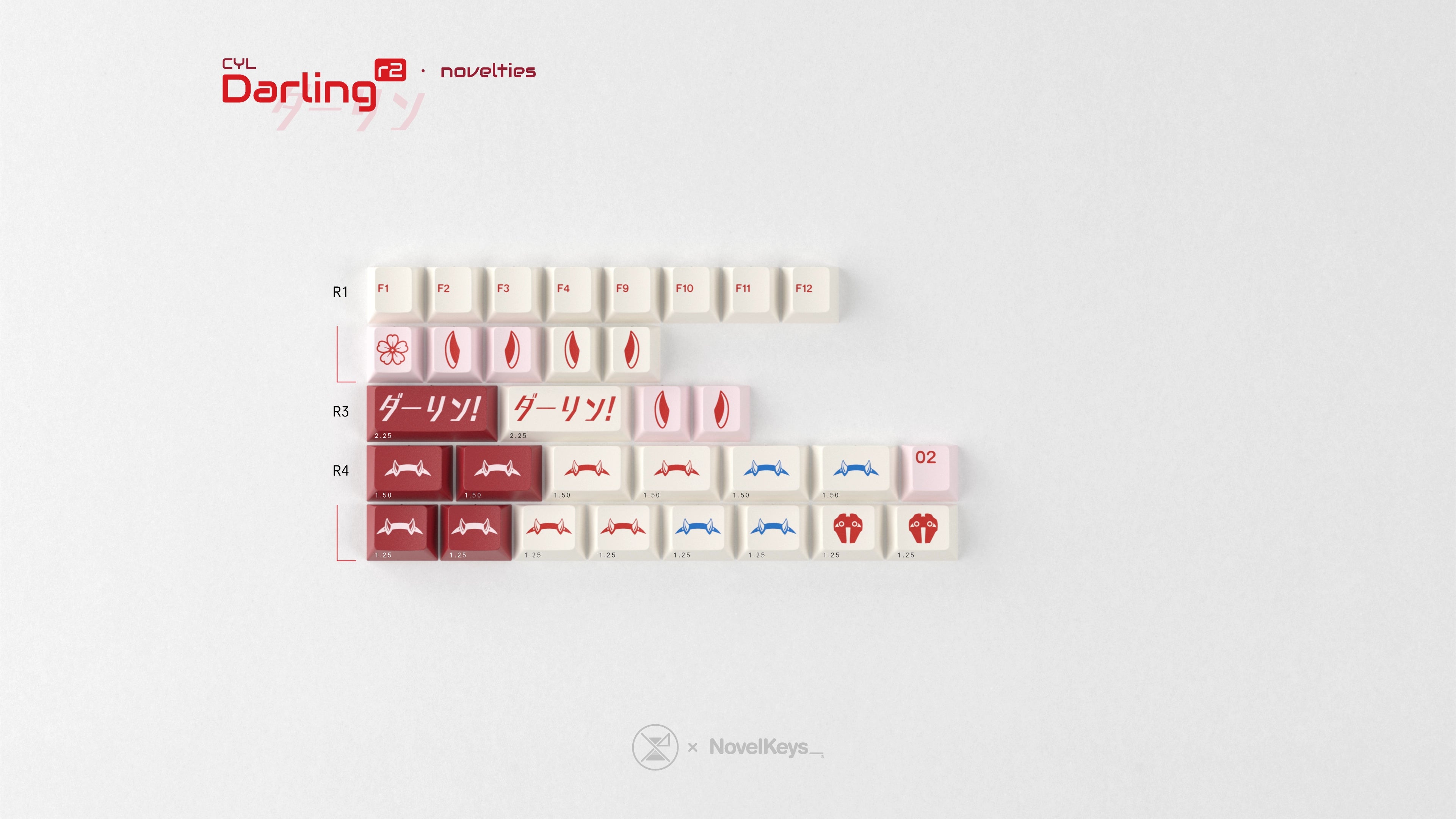 GMK Darling R2 Keycaps [Group Buy]