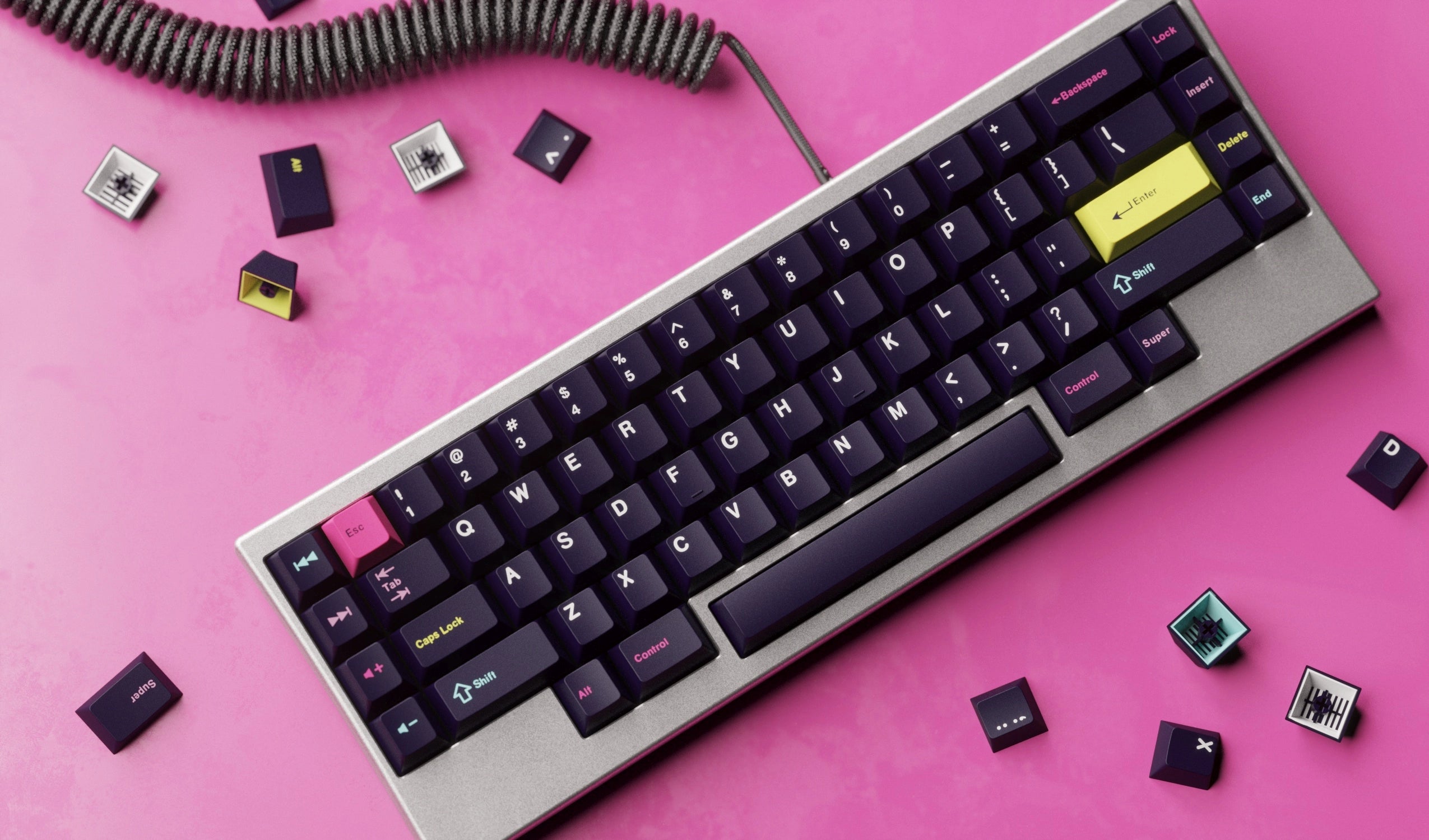 GMK CYL Future Funk R2 Keycaps