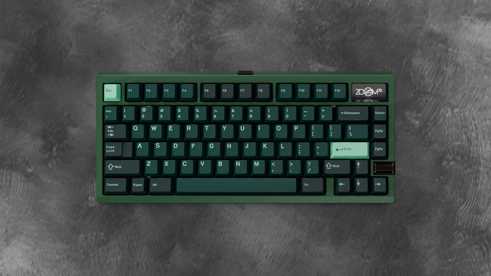 Zoom75 TIGA Keyboard - Forest Green [Group Buy]