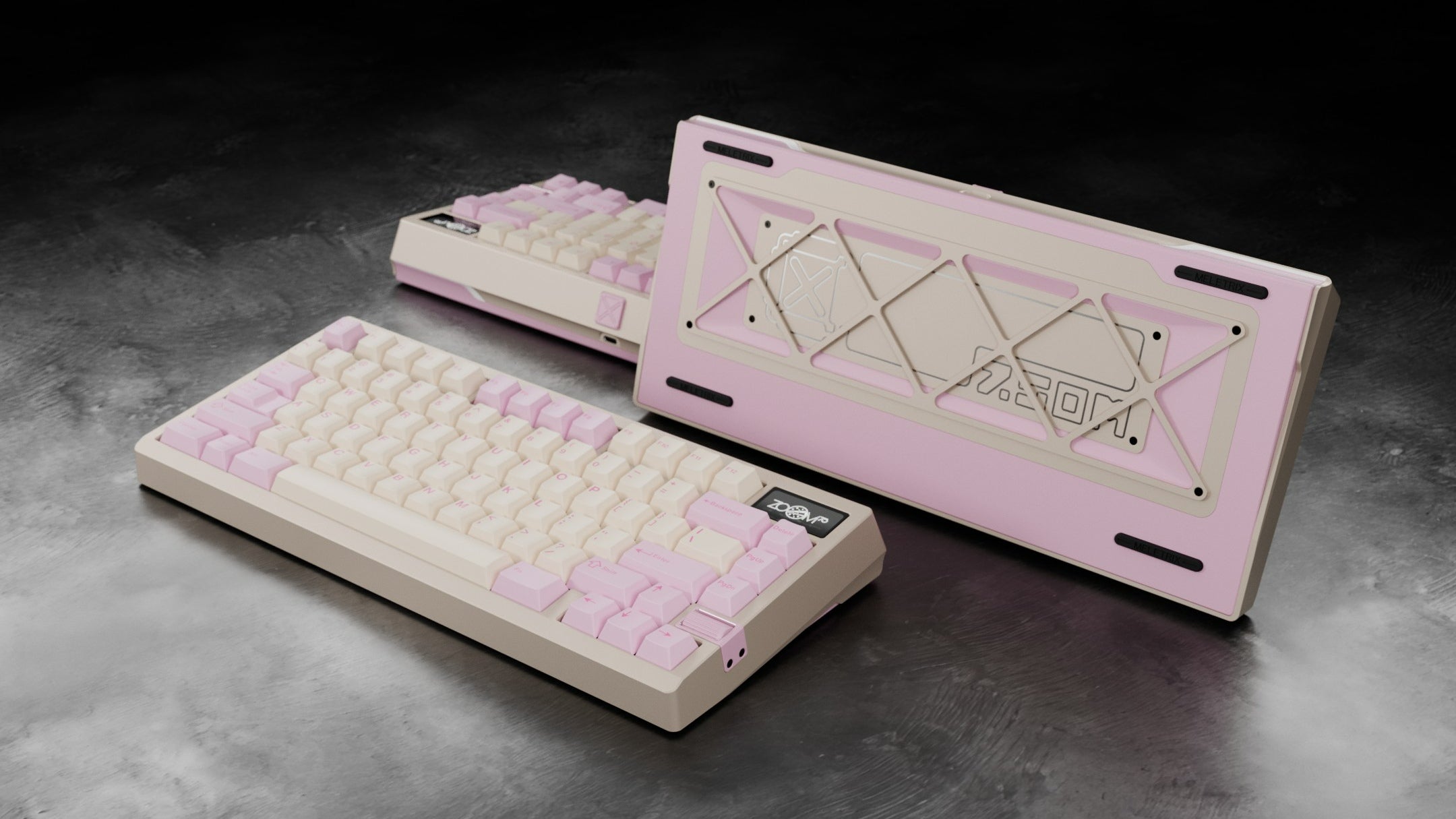 Zoom75 TIGA Keyboard - Milk Tea [Group Buy]