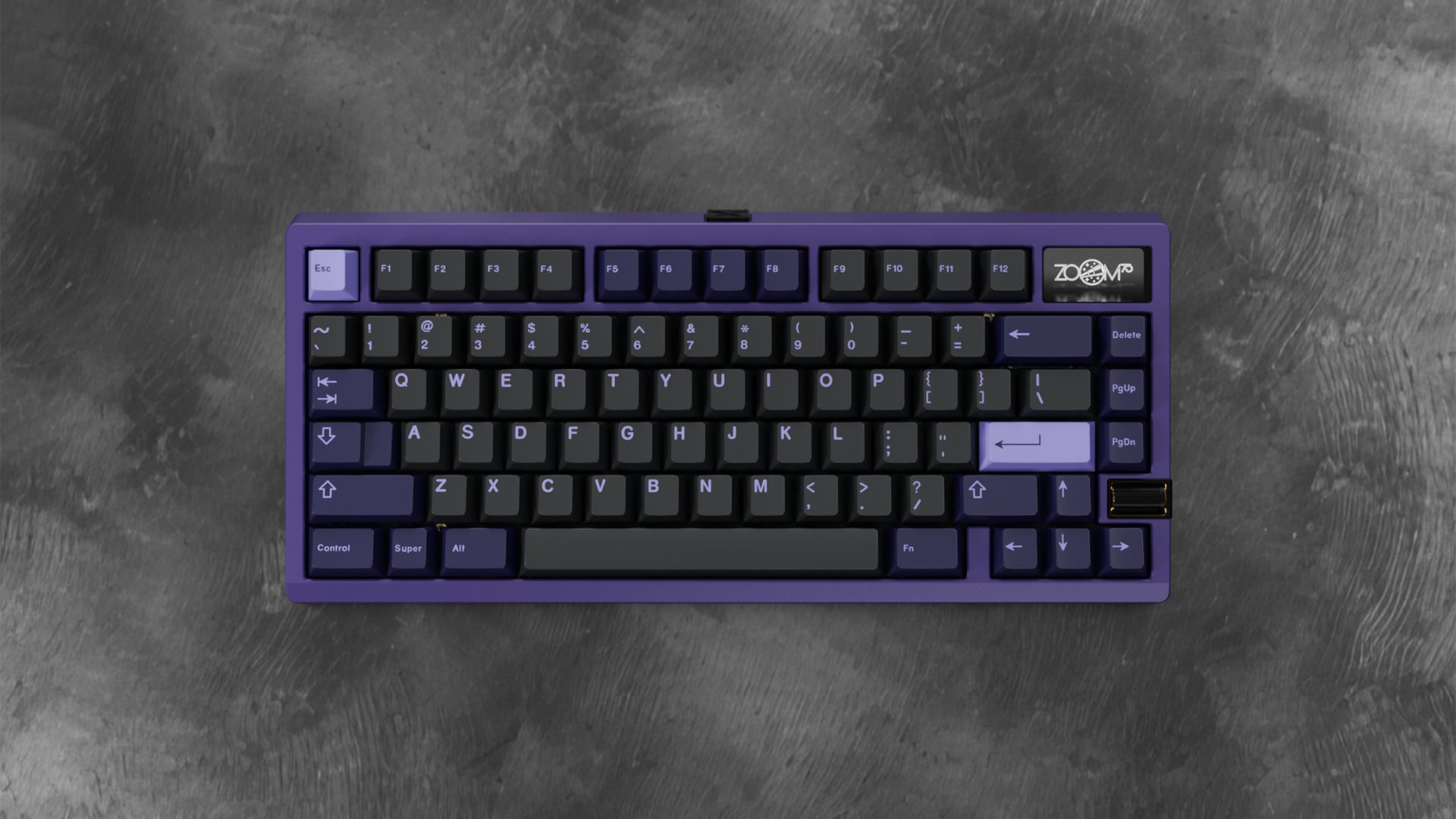 Zoom75 TIGA Keyboard - Grape Purple [Group Buy]