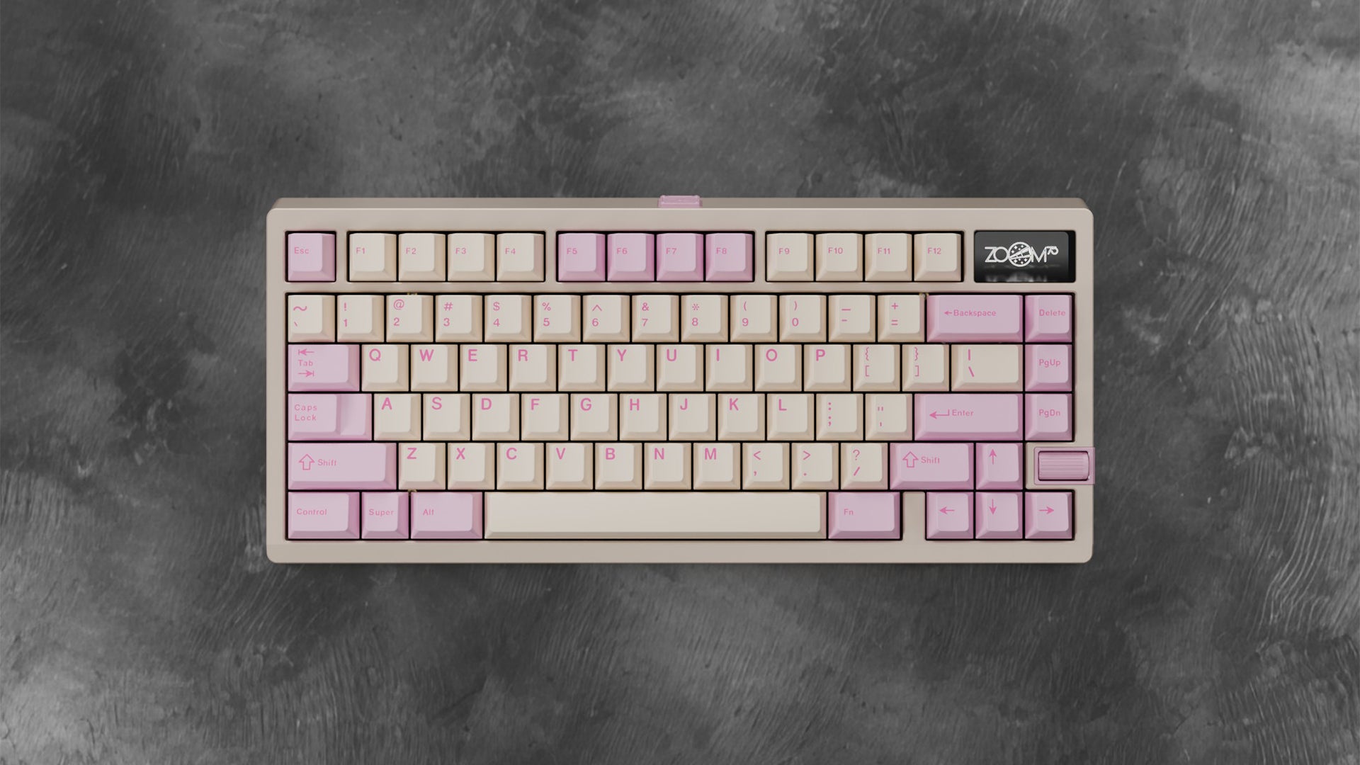 Zoom75 TIGA Keyboard - Milk Tea [Group Buy]