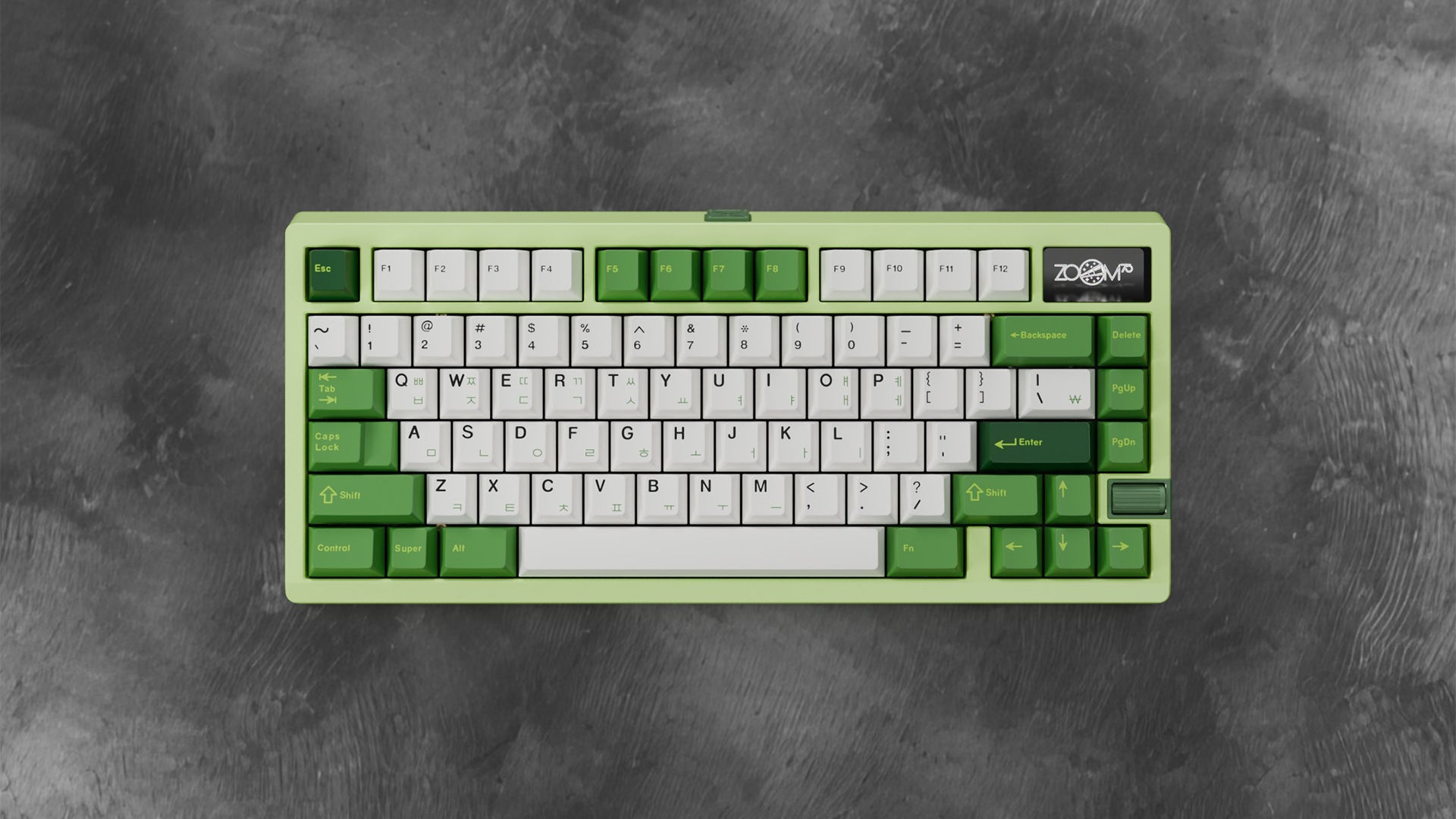 Zoom75 TIGA Keyboard - Milky Green [Group Buy]