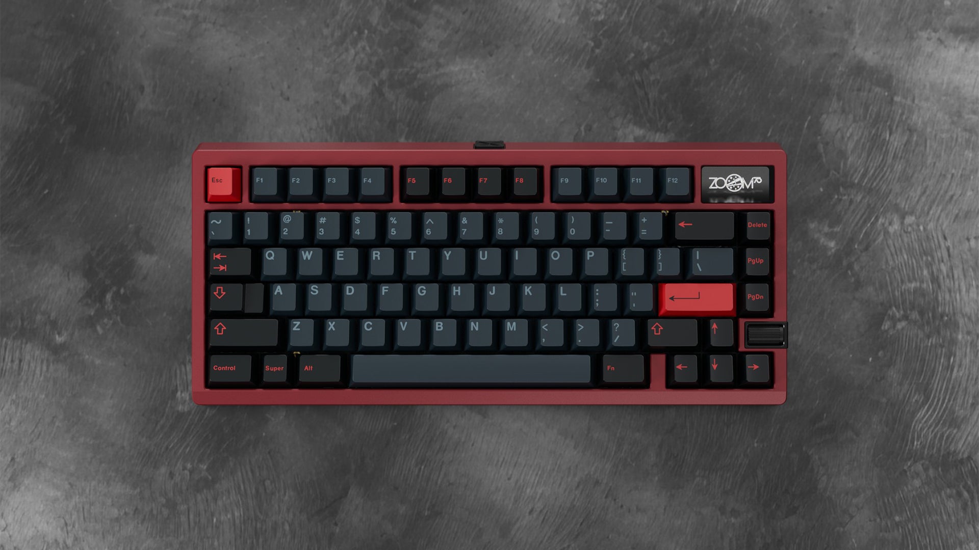 Zoom75 TIGA Keyboard - Scarlet Red [Group Buy]