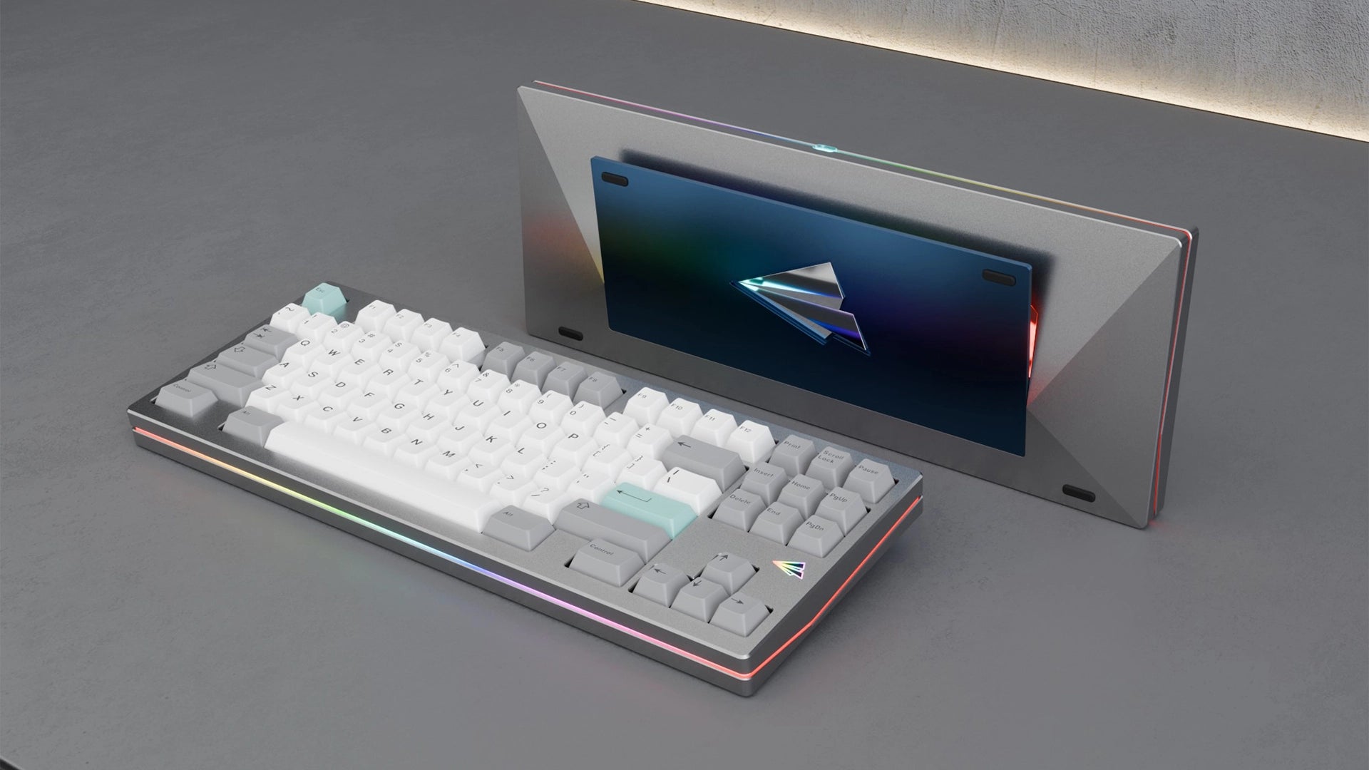 Paper80 Keyboard - Silver [Group Buy]