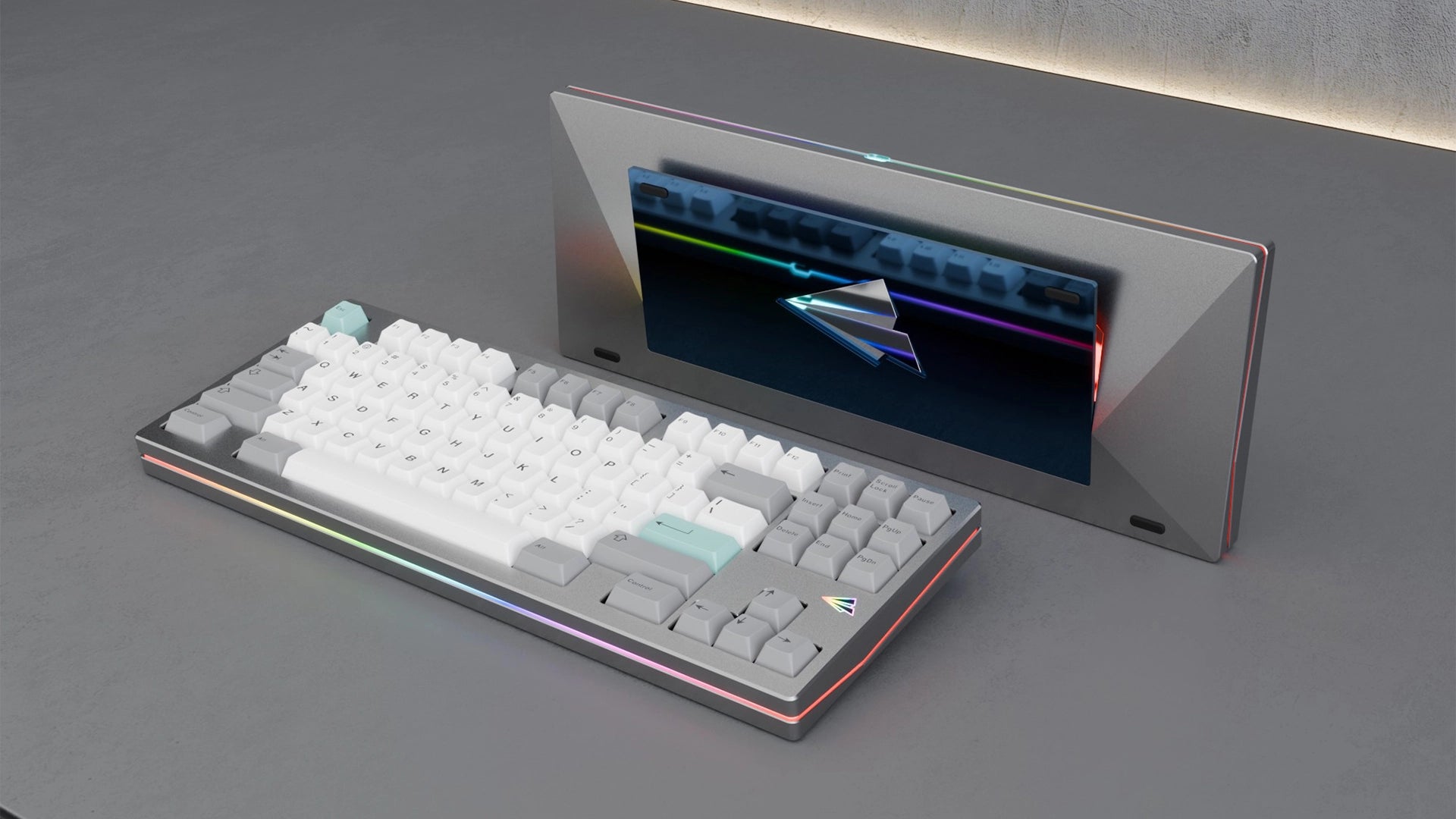 Paper80 Keyboard - Silver [Group Buy]