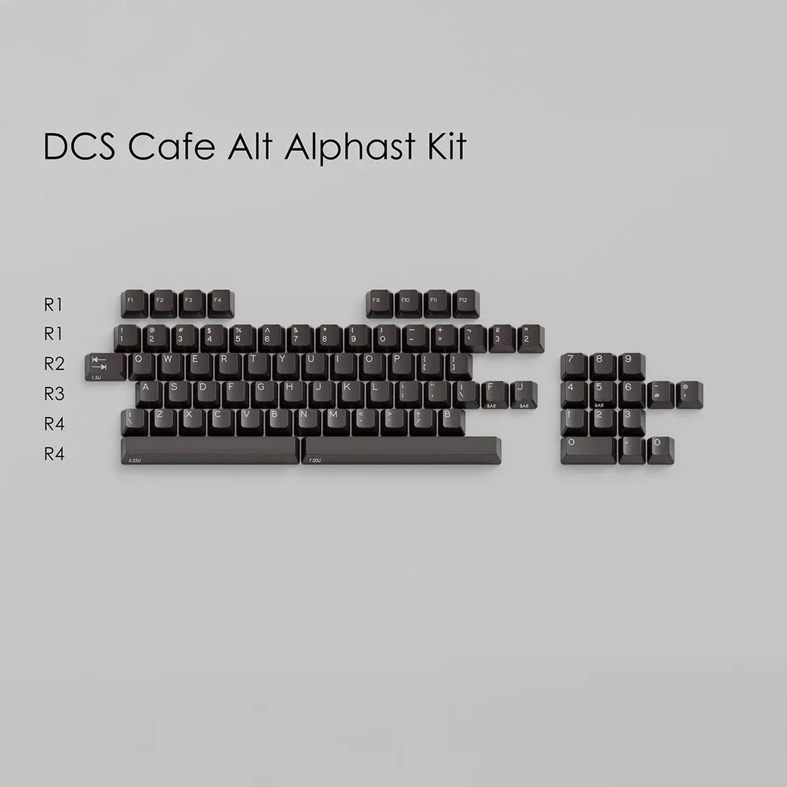 SP DCS Cafe Keycaps