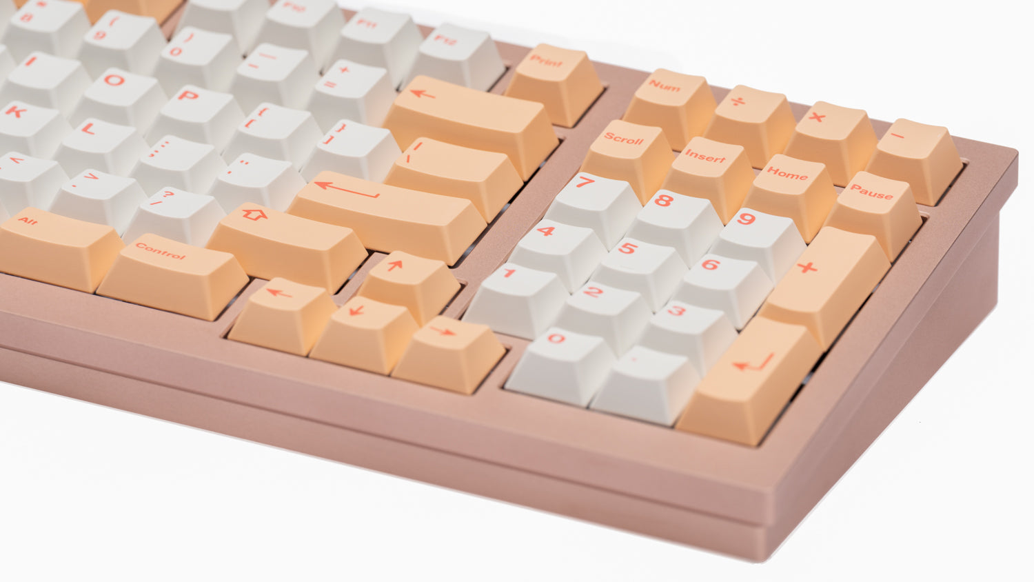 NicePBT Peaches n Cream Lite Keycaps